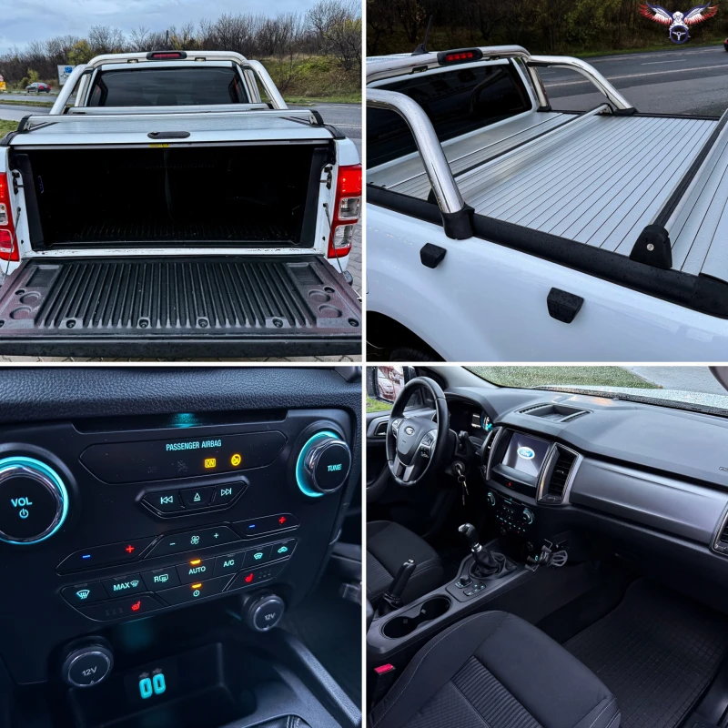 Ford Ranger * 170HP* 4X4* XLT* DOUBLE* 2020г* ПРОБЛЕМ* , снимка 14 - Автомобили и джипове - 52593473