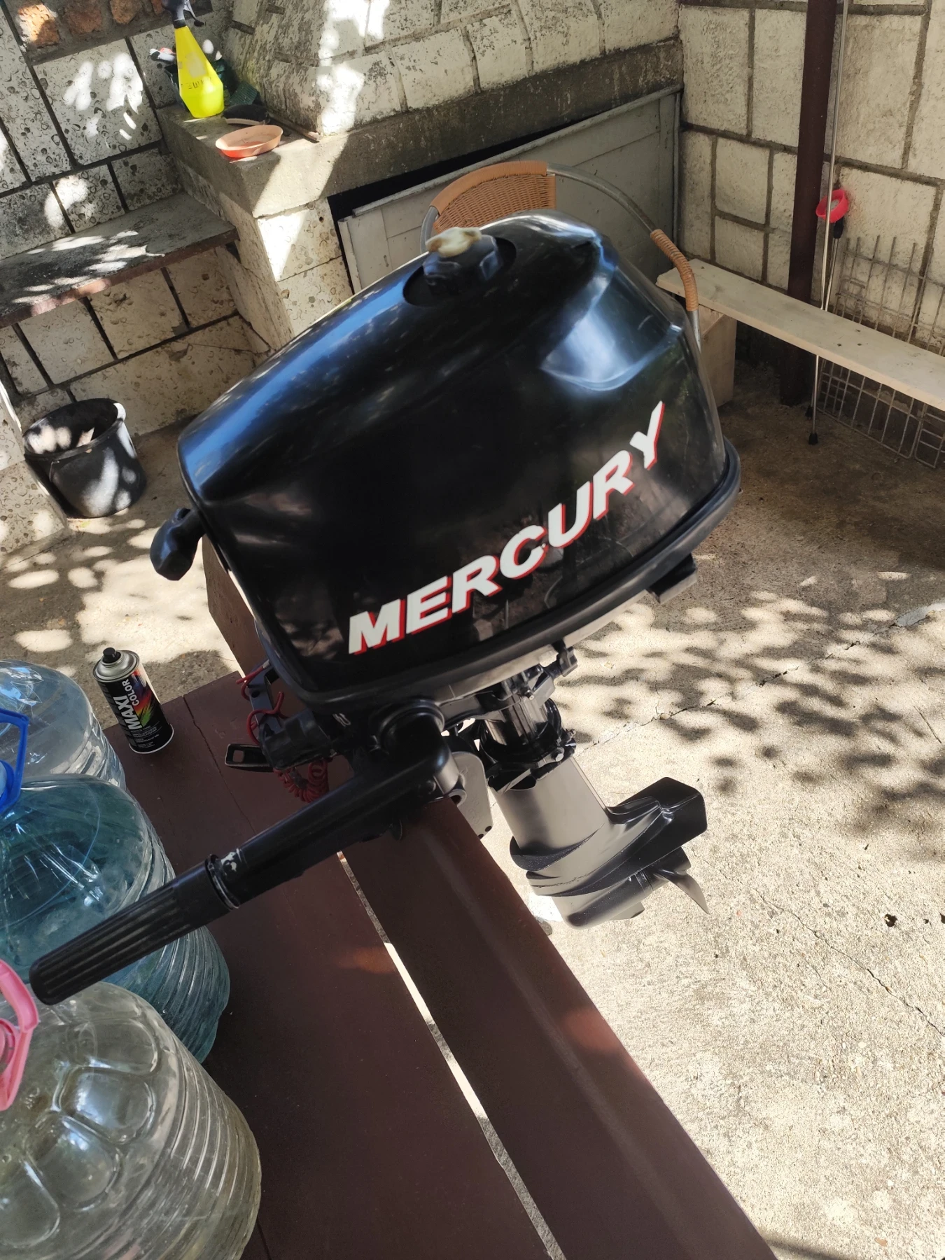 Извънбордов двигател Mercury 6к. 4т. - изображение 3