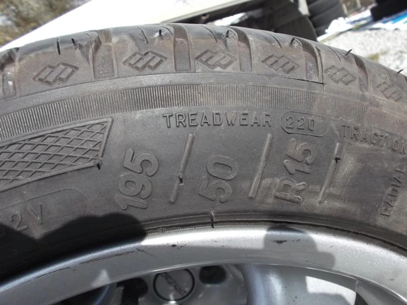 Гуми Летни 195/50R15, снимка 9 - Гуми и джанти - 12257154