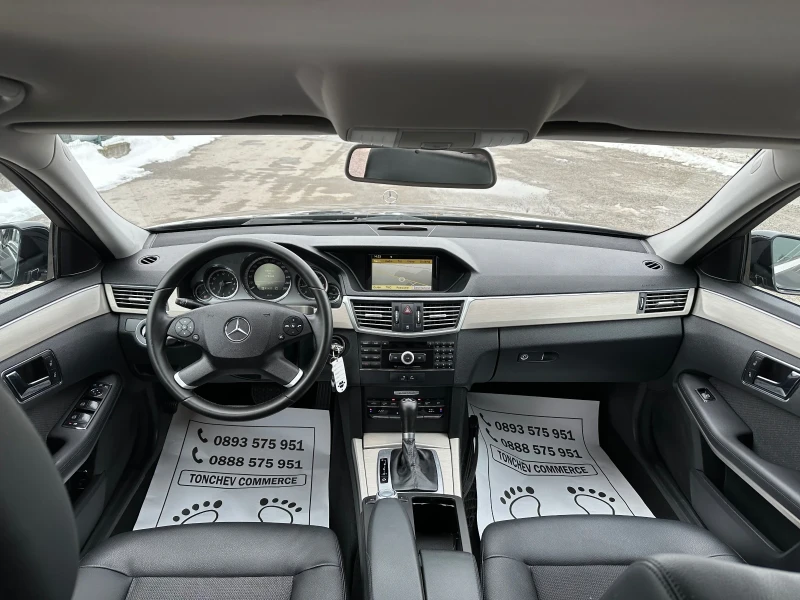 Mercedes-Benz E 220 AVANTGARDE-NAVI-TV-DVD-LED-KOJA-XENON-TOP, снимка 13 - Автомобили и джипове - 48716665