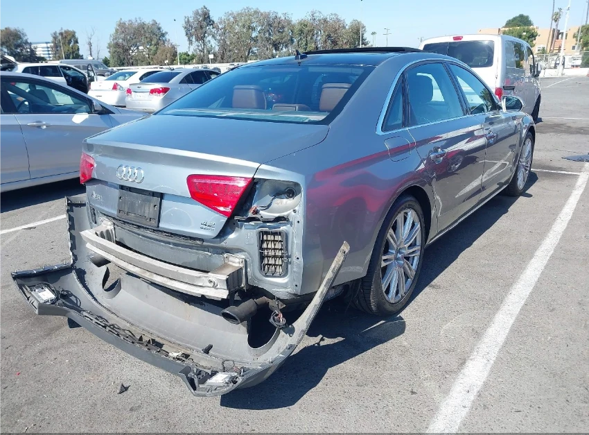 Audi A8 L* 4.2* QUATTRO* ОБДУХВАНЕ* ПОДГРЕВИ* МАСАЖ - изображение 6