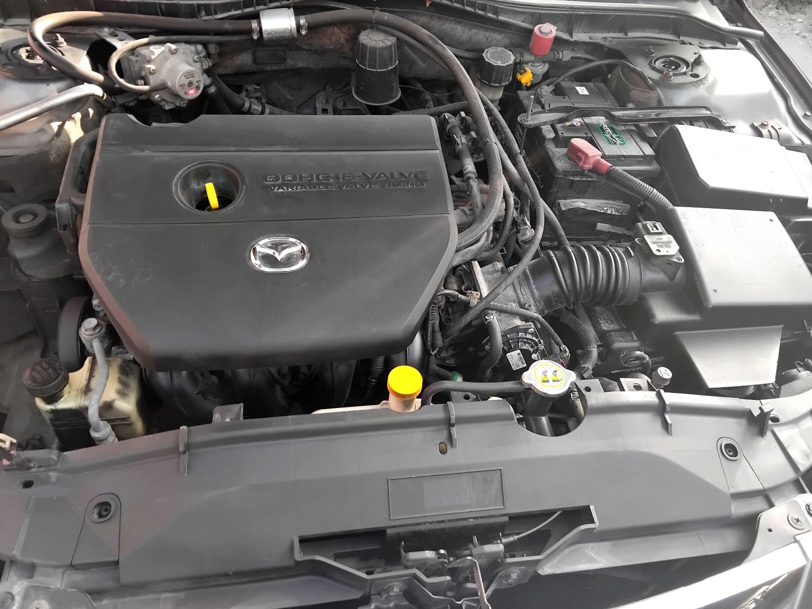 Mazda 6 2.0i147k+ 6скорости + ГАЗОВ ИНЖЕКЦИОН , снимка 17 - Автомобили и джипове - 53936357