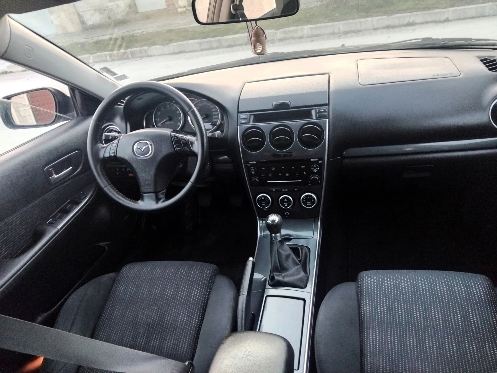 Mazda 6 2.0i147k+ 6скорости + ГАЗОВ ИНЖЕКЦИОН , снимка 11 - Автомобили и джипове - 53936357