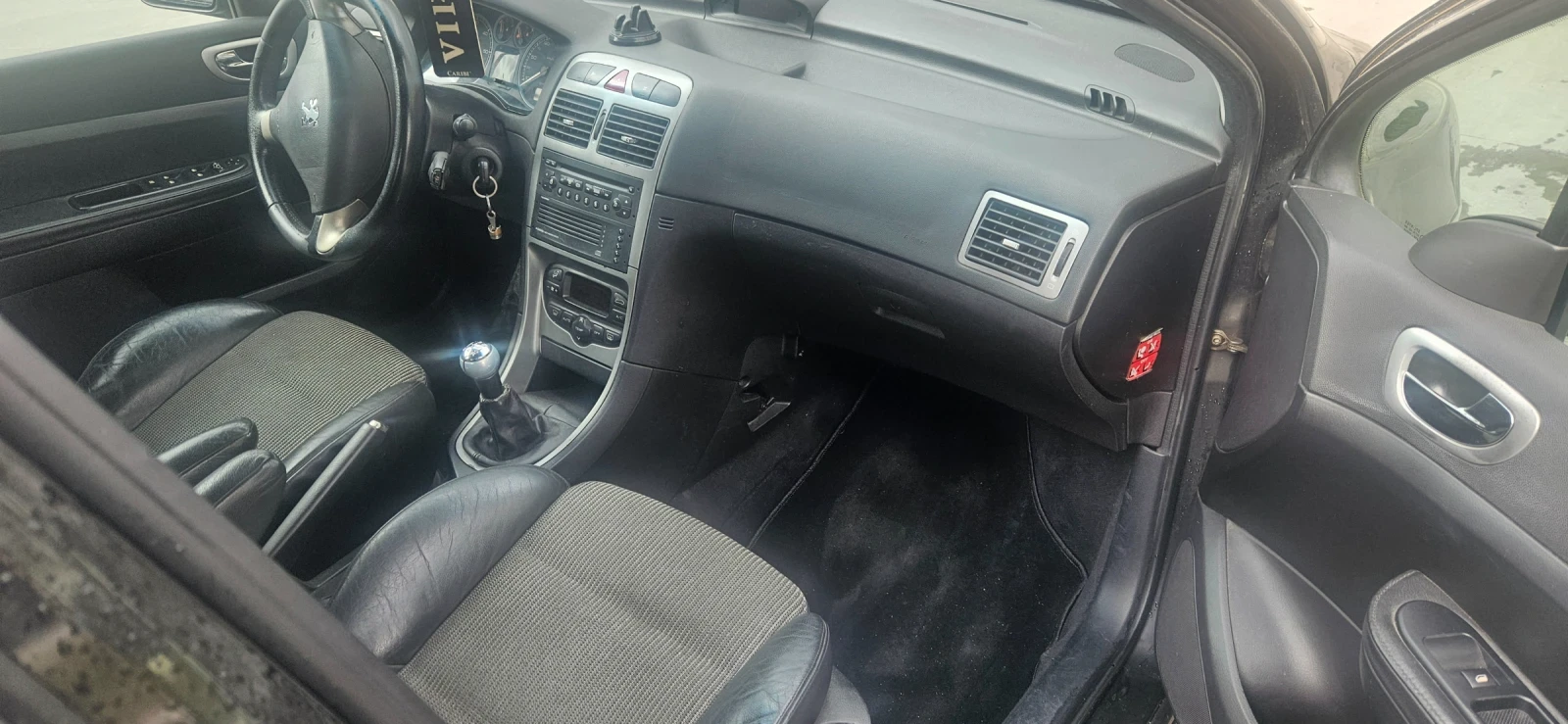 Peugeot 307 2.0 hdi 110+ , снимка 6 - Автомобили и джипове - 56233694