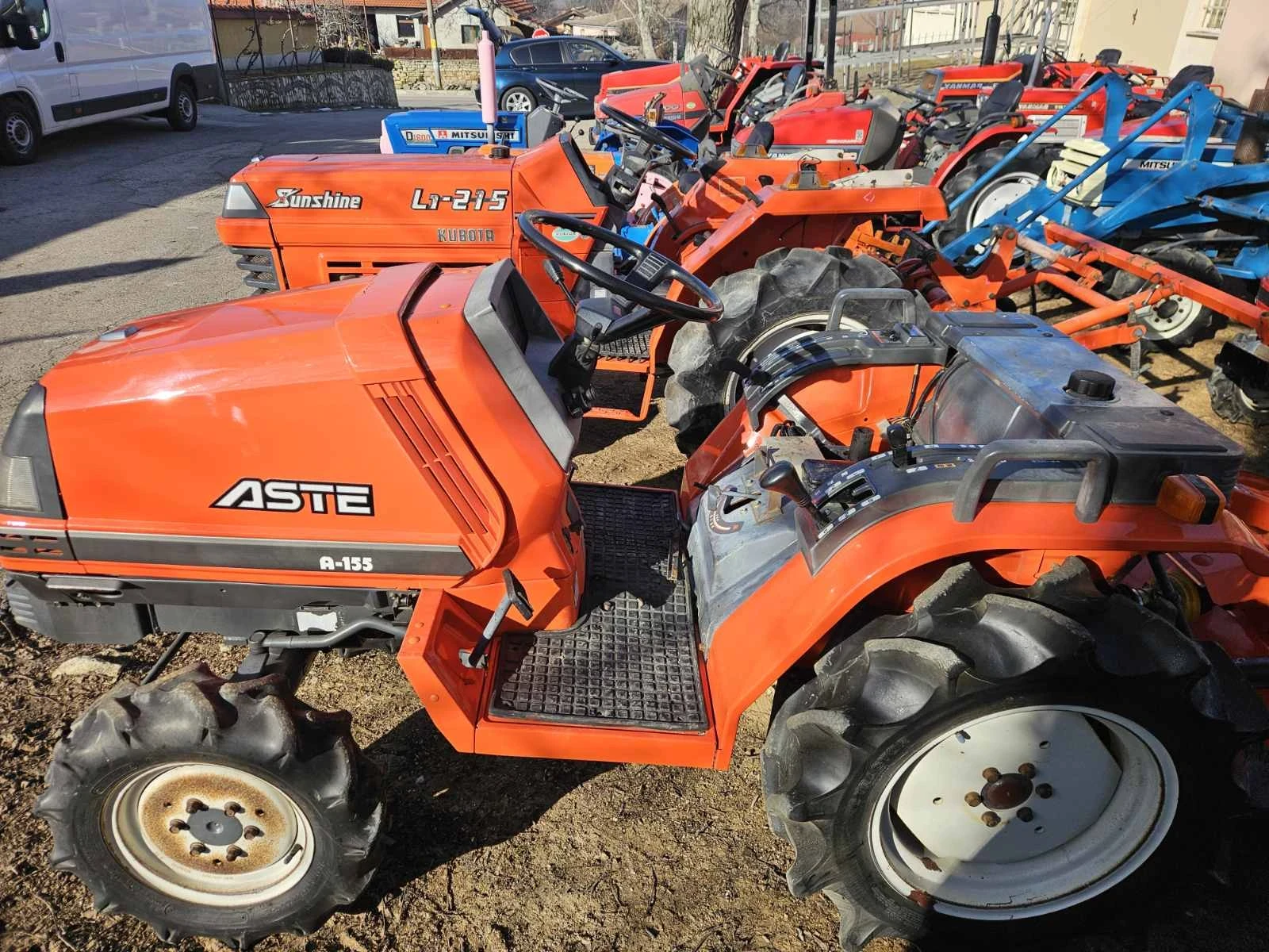 Трактор Yanmar KUBOTA-ASTE, 4x4 - изображение 3