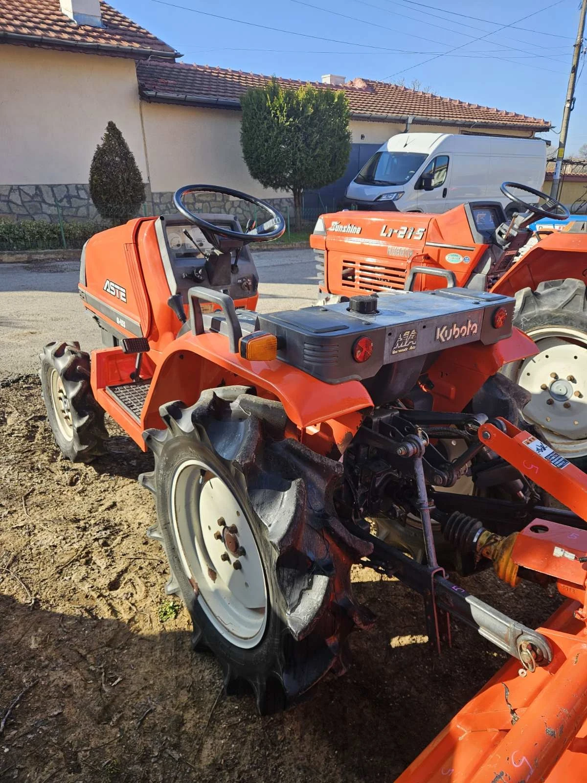 Трактор Yanmar KUBOTA-ASTE, 4x4 - изображение 4