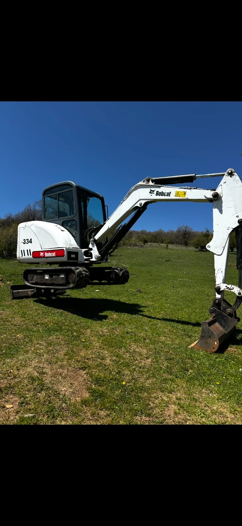 Багер Bobcat 334, снимка 2 - Индустриална техника - 54495893