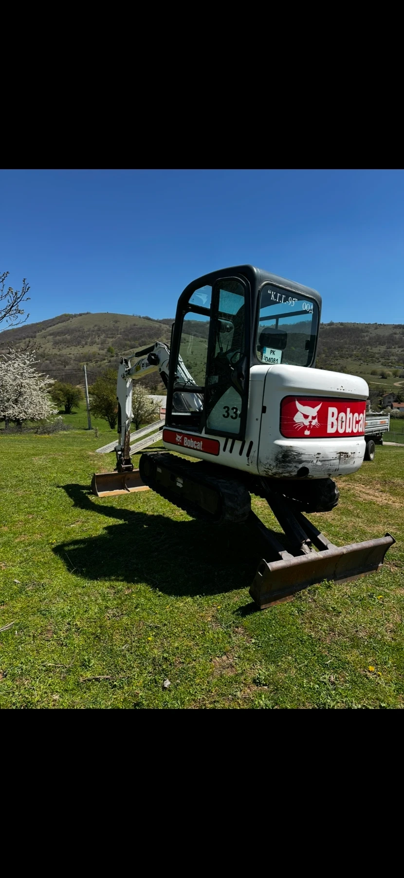 Багер Bobcat 334, снимка 4 - Индустриална техника - 54495893