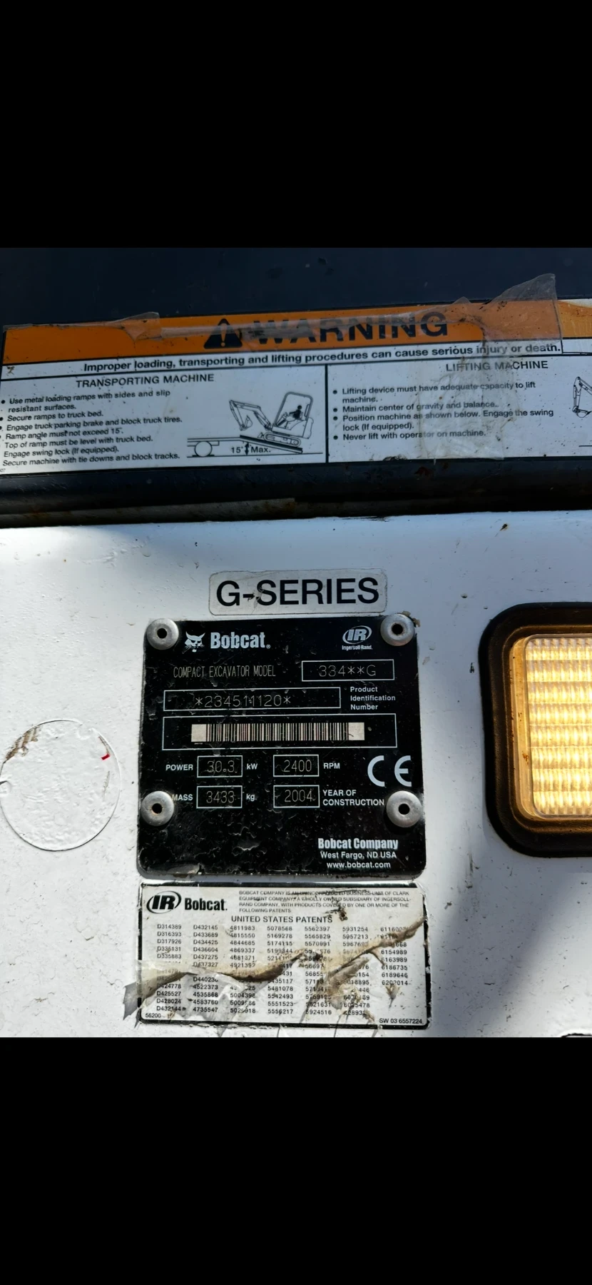 Багер Bobcat 334, снимка 7 - Индустриална техника - 54495893