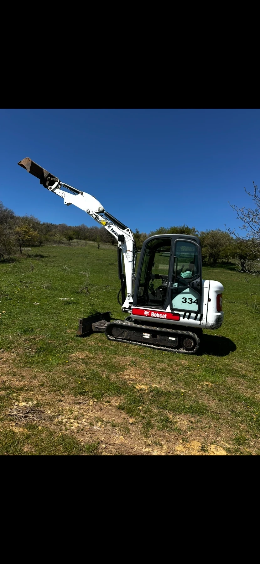 Багер Bobcat 334, снимка 5 - Индустриална техника - 54495893