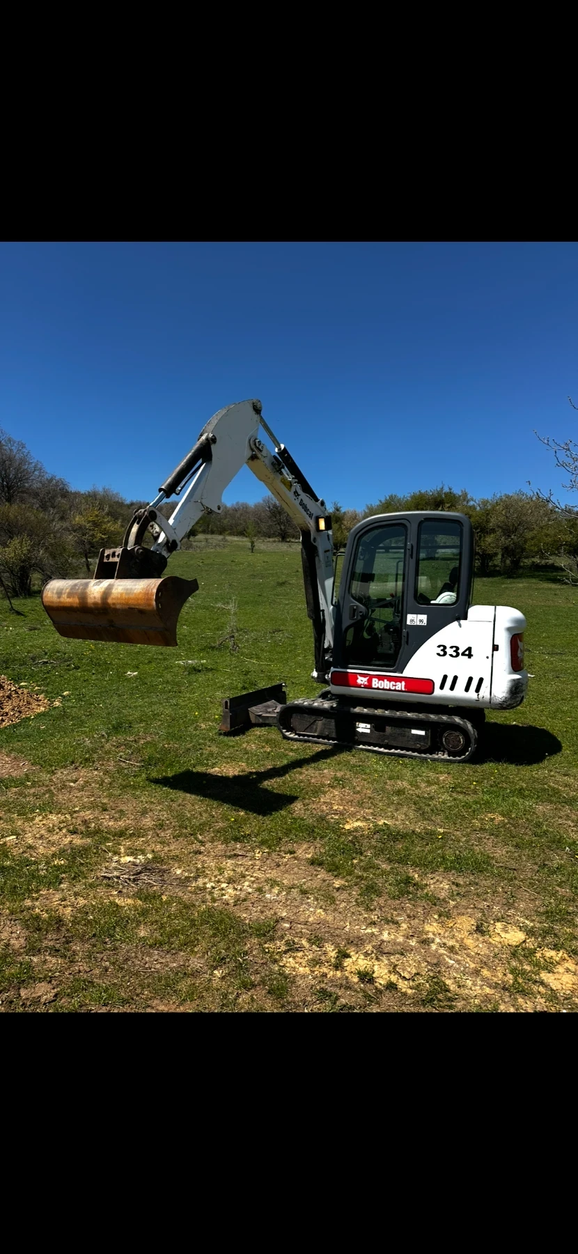 Багер Bobcat 334, снимка 6 - Индустриална техника - 54495893