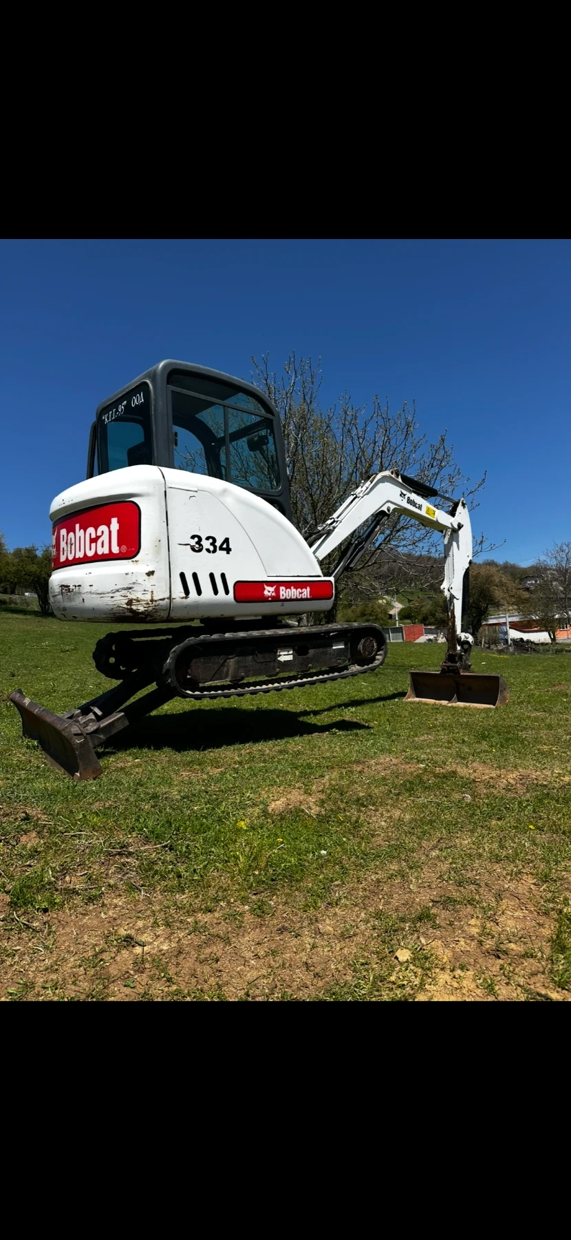 Багер Bobcat 334, снимка 3 - Индустриална техника - 54495893