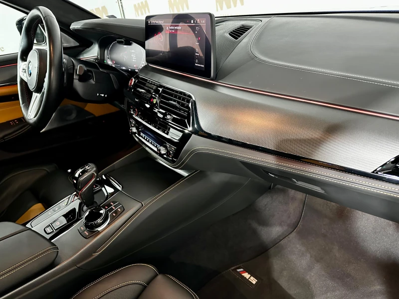 BMW M5 Competition* LCI* Ceramic* Carbon* Bowers* HuD, снимка 13 - Автомобили и джипове - 52077626