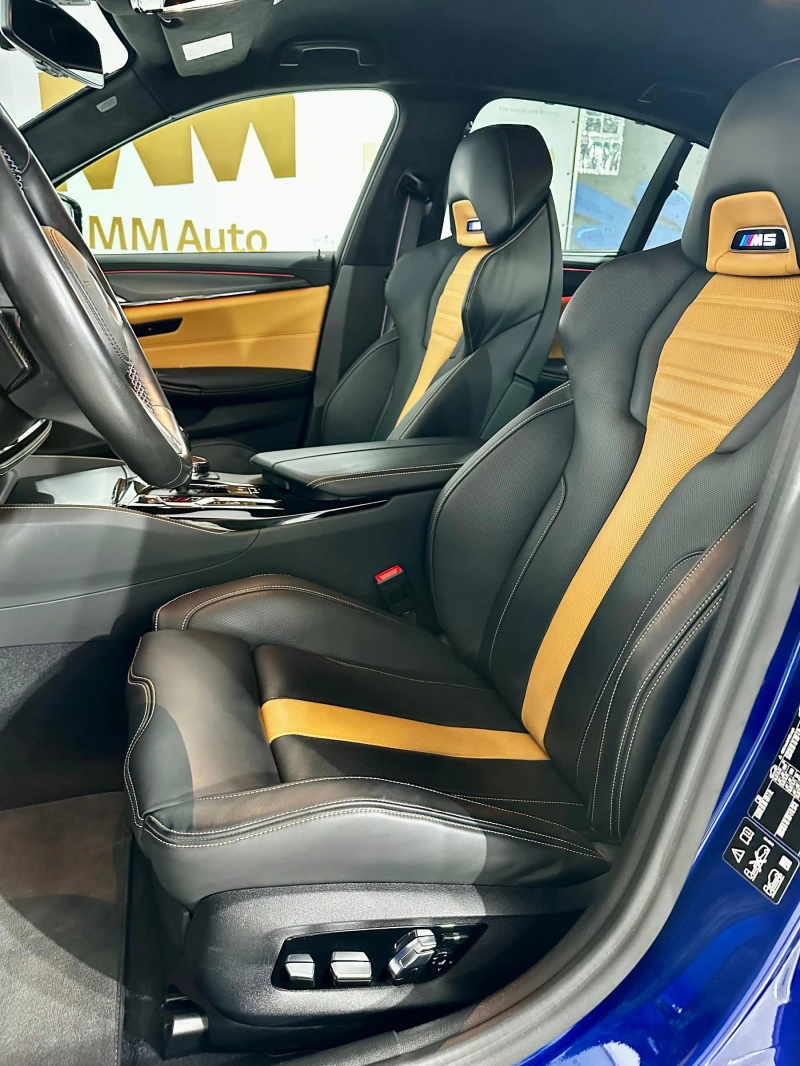 BMW M5 Competition* LCI* Ceramic* Carbon* Bowers* HuD, снимка 8 - Автомобили и джипове - 52077626