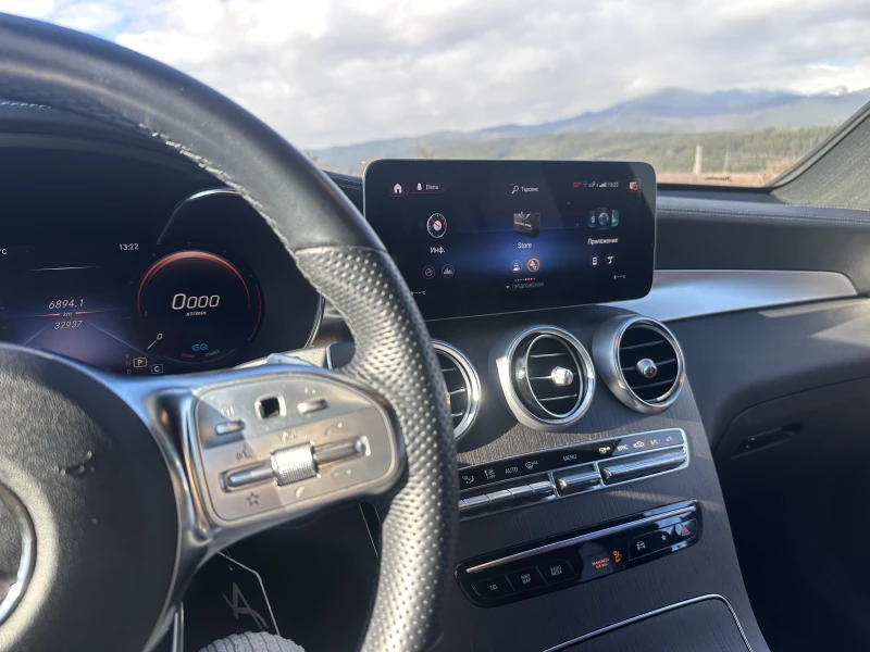 Mercedes-Benz GLC 200 Купе/AMG line/Гаранция, снимка 13 - Автомобили и джипове - 53134639