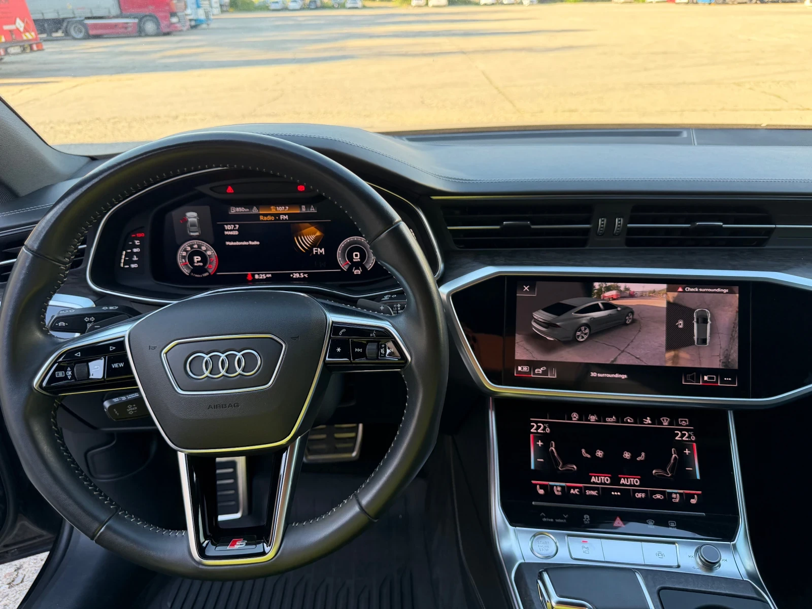 Audi A7 S7* B&O* HD-MATRIX* 21"zoll* HeadUp* 360Camer, снимка 12 - Автомобили и джипове - 50697459