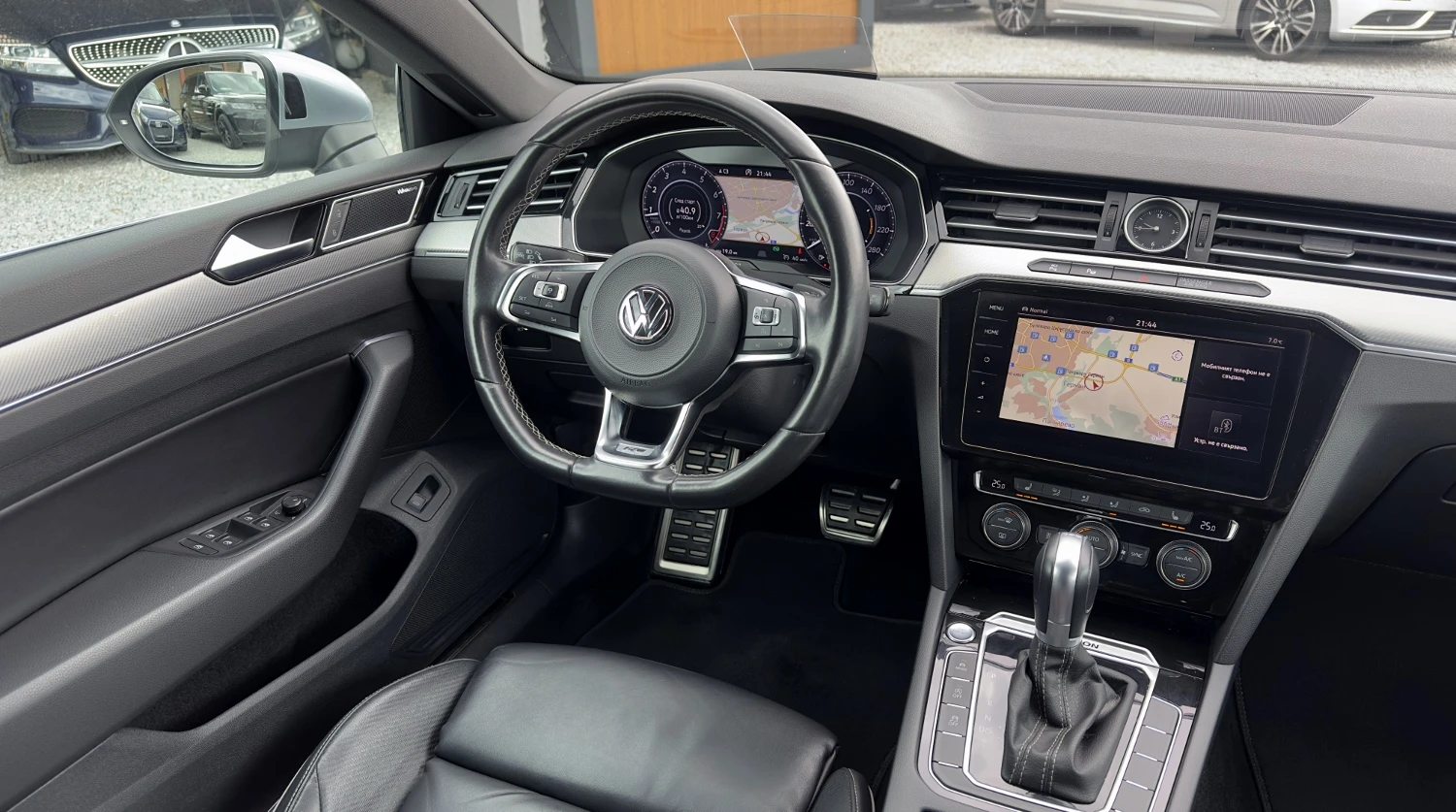VW Arteon 2.0TSi R-Line 4M DiSTRONiC Head-up KeyLess LED 360, снимка 8 - Автомобили и джипове - 54397146
