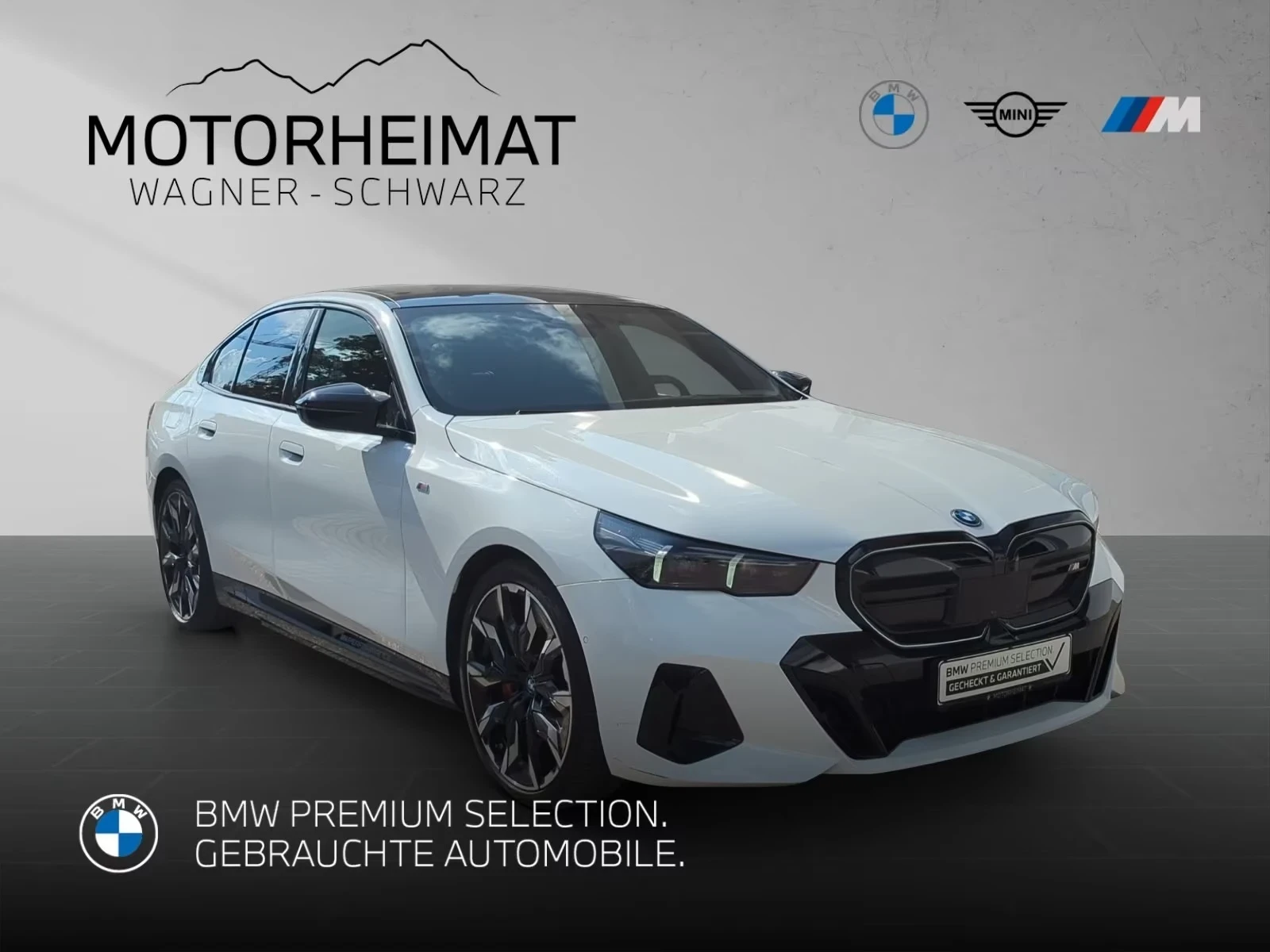 BMW i5 M60 xDrive M Sport Pro 360 DA Pro AIR HUD B/W PANO, снимка 3 - Автомобили и джипове - 55387071