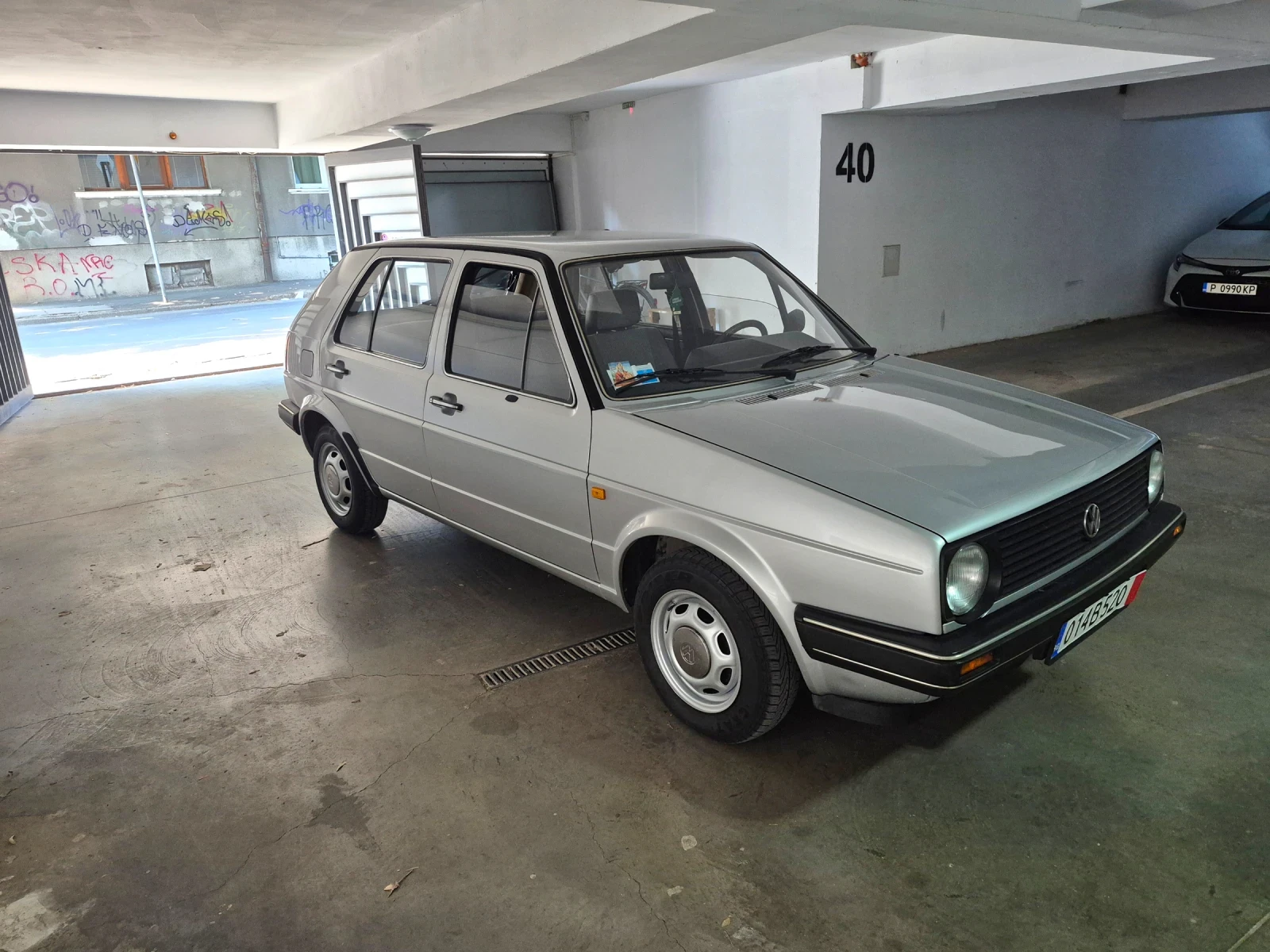 VW Golf 57000 км 1985 г Кола за Колекционери, снимка 6 - Автомобили и джипове - 55628293