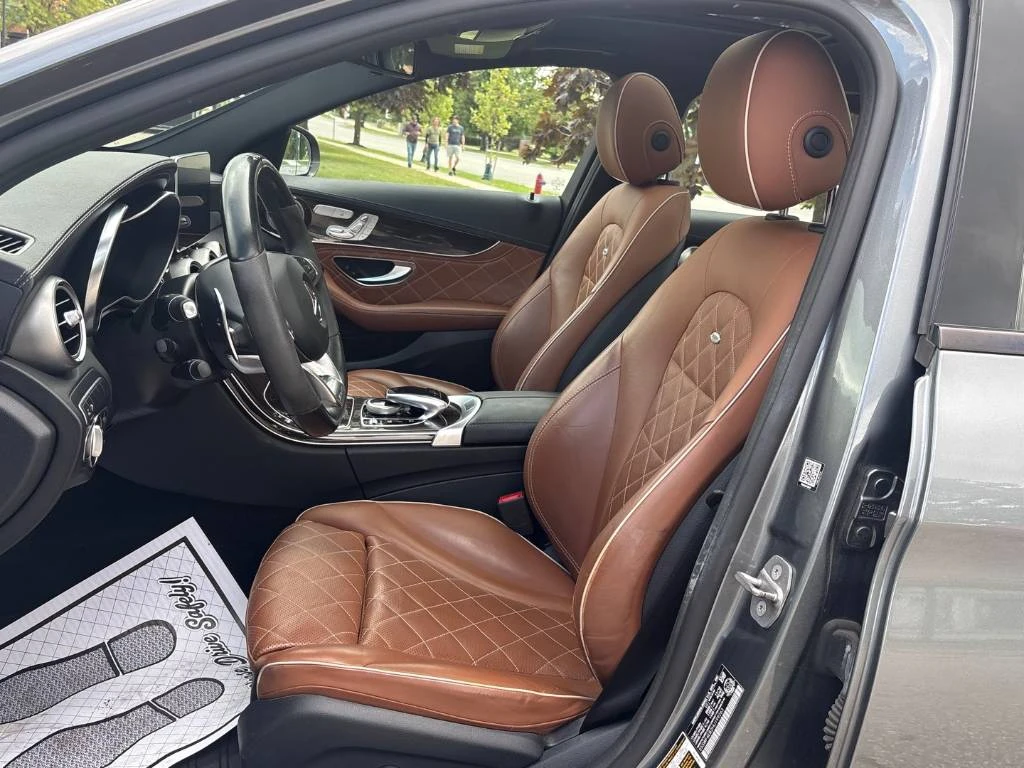 Mercedes-Benz C 43 AMG DESIGNO Saddle Brown ПОРЪЧКОВ САЛОН * CARFAX* , снимка 6 - Автомобили и джипове - 56073255