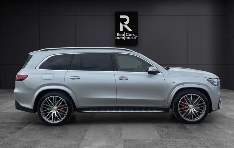 Mercedes-Benz GLS 63 AMG 4M* BURMESTER* PANO* HEAD UP* DISTRONIC* , снимка 4 - Автомобили и джипове - 52341544
