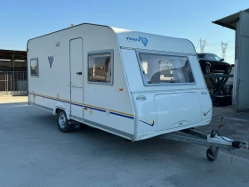 Каравана Knaus Vimara V450 Mover Френска спалня душ