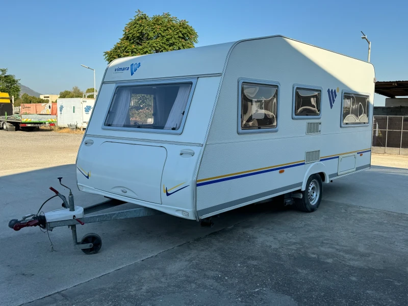 Каравана Knaus Vimara V450 Mover Френска спалня душ, снимка 2 - Каравани и кемпери - 46956749