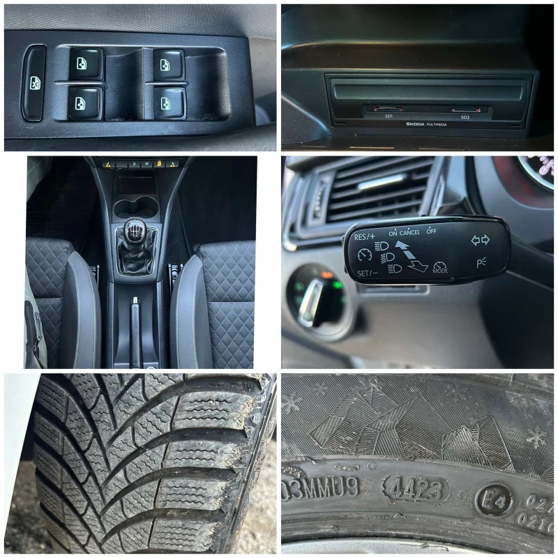 Skoda Rapid Monte Carlo 1.6TDI 116кс, 185000км, 2017г , снимка 13 - Автомобили и джипове - 48614455