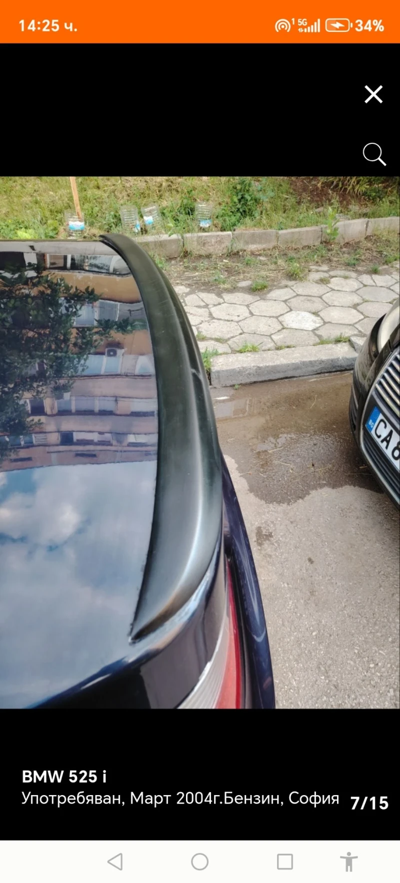 BMW 525 BMV525 Газ/Бензин , снимка 12 - Автомобили и джипове - 52472792