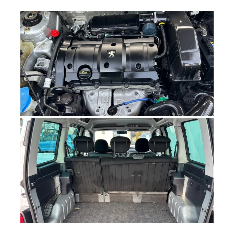 Peugeot Partner 1.6 бензин 2008 г Климатик Внос Германия , снимка 12 - Автомобили и джипове - 53356403