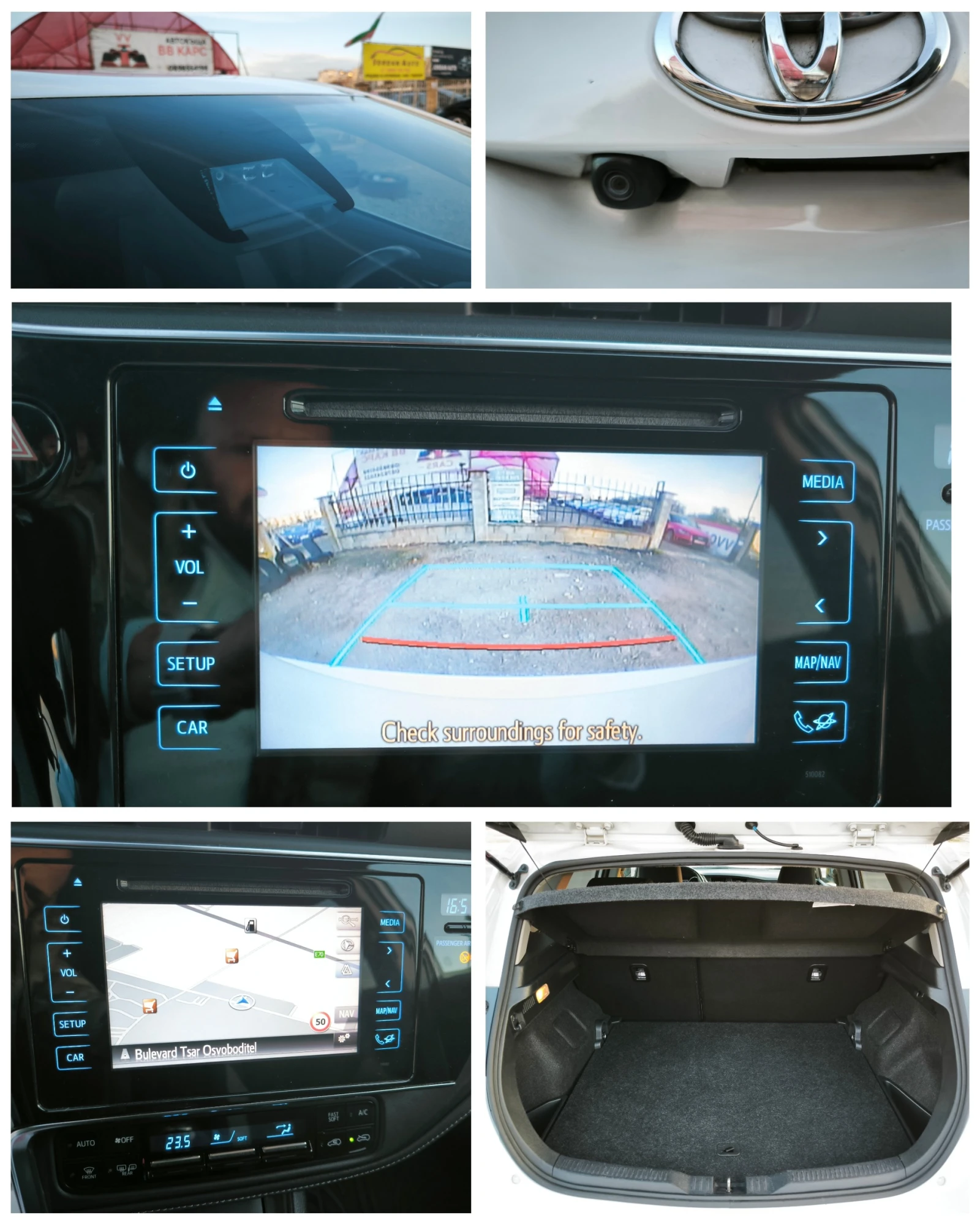 Toyota Auris 1.2ti EURO6 FACELIFT | Mobile.bg   16