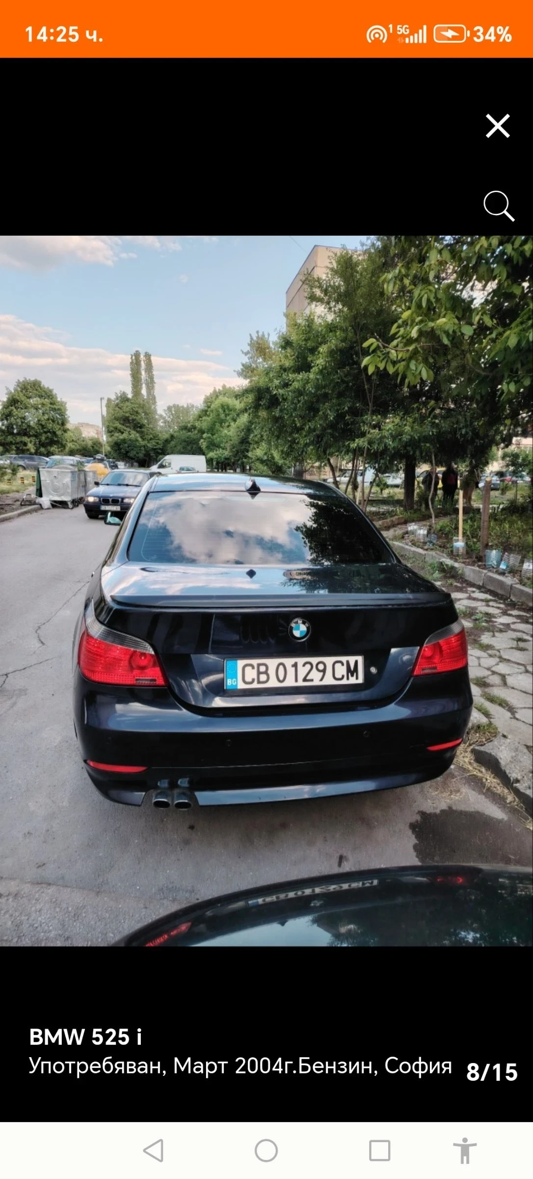 BMW 525 BMV525 Газ/Бензин  - изображение 3