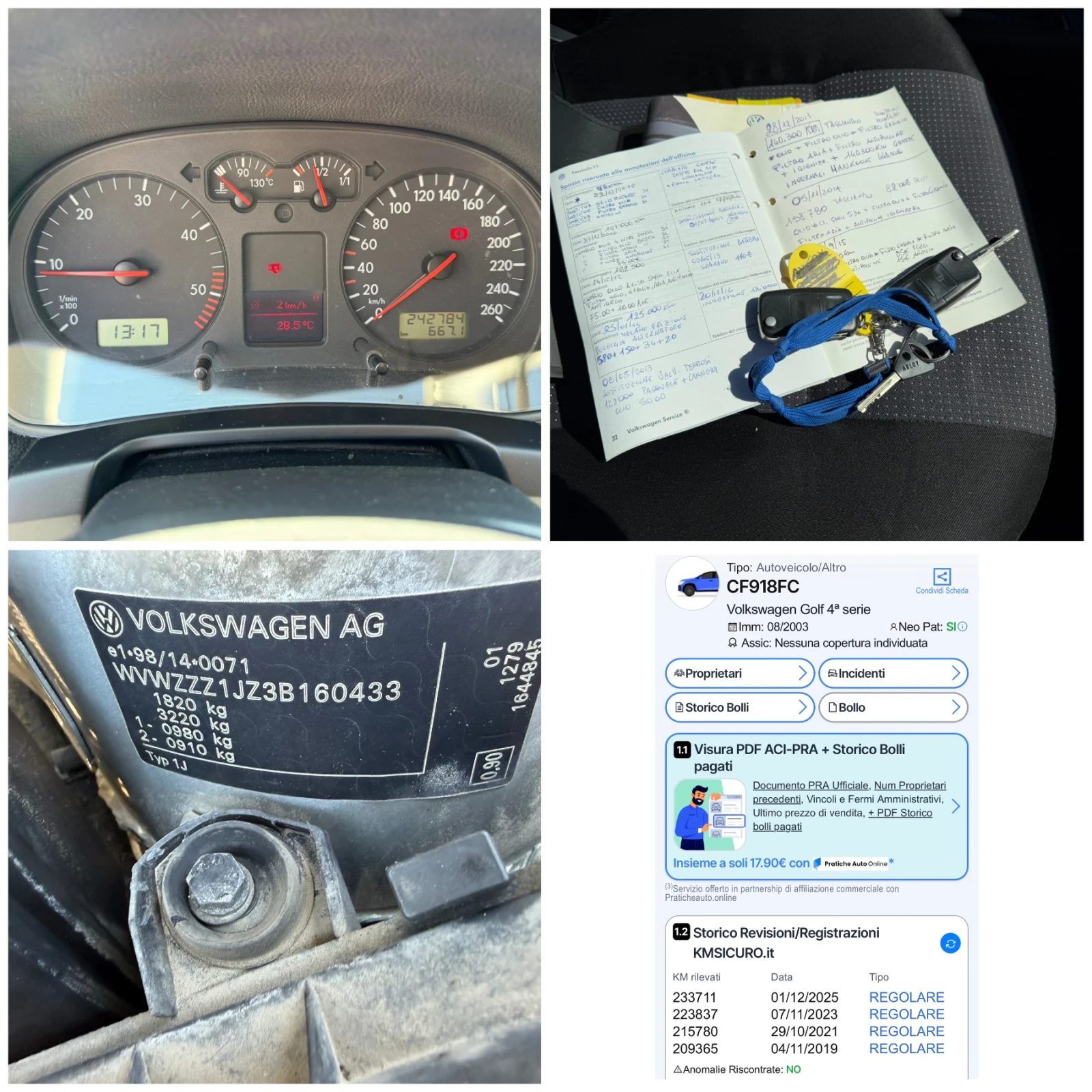 VW Golf 1.9TDI 131к.с 6ск. 2003г. H-line 242000км., снимка 10 - Автомобили и джипове - 55626104