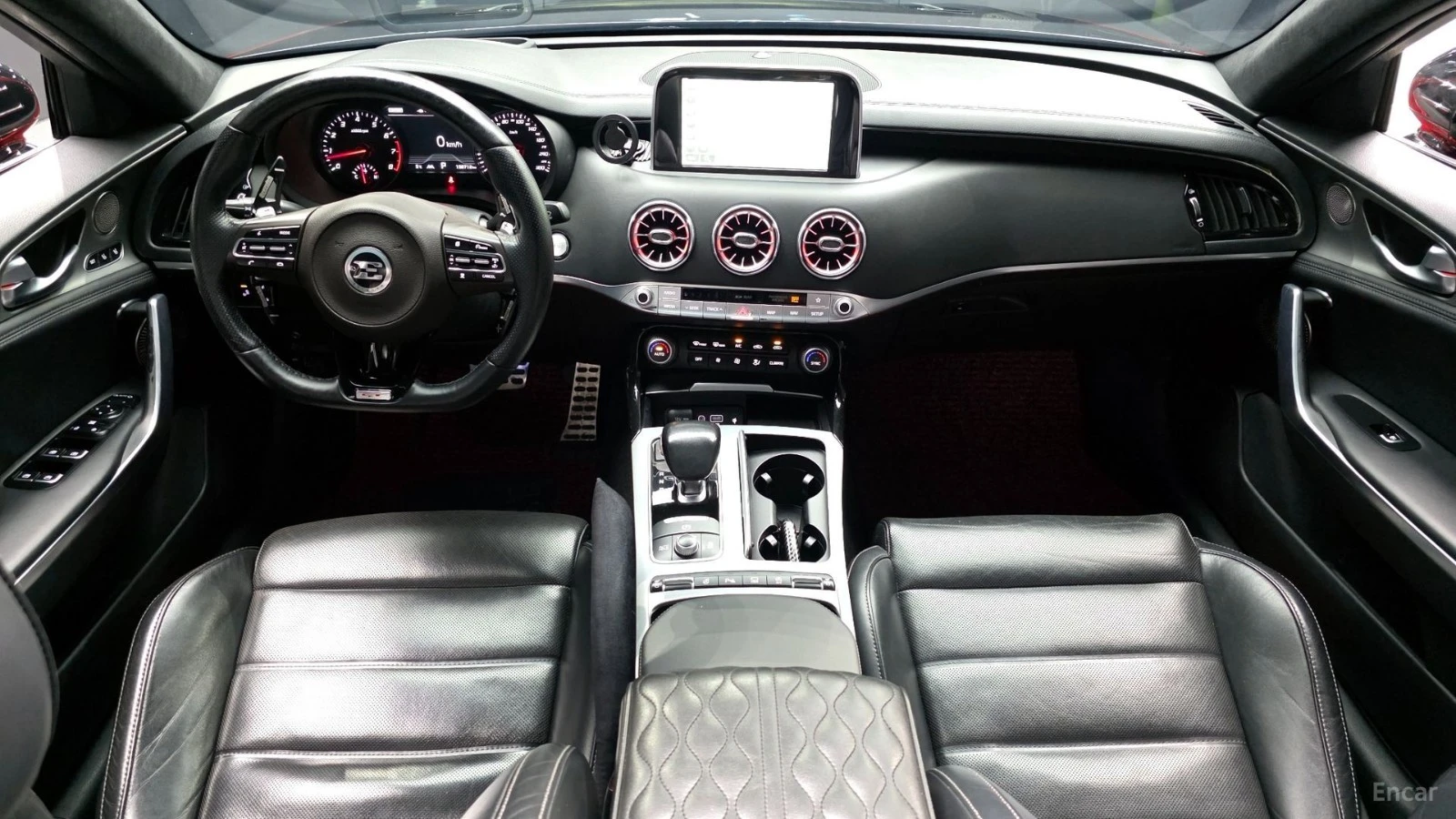 Kia Stinger TURBO GT - DISTRONIC - 360 - HUD - ОБДУХ -ПАНОРАМА, снимка 7 - Автомобили и джипове - 56113966