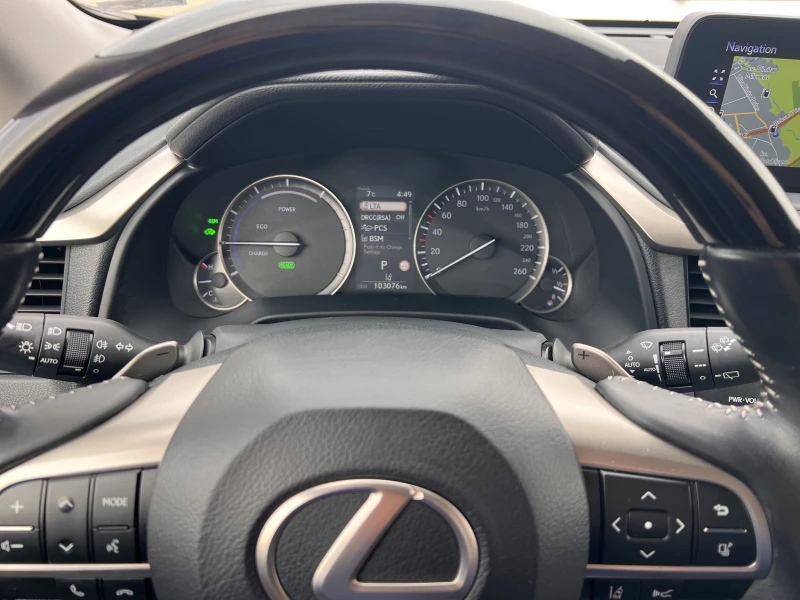 Lexus RX 450h  LUXURY/HYBRID/3.5VVT-i/313K.C./Е-CVТ, снимка 12 - Автомобили и джипове - 53122053