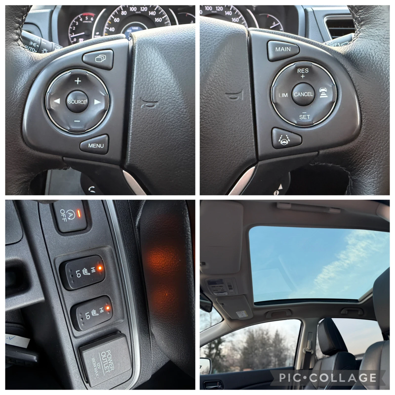 Honda Cr-v 1.6 I-DTEC 160 kc 4x4 Executive + Швейцария+ , снимка 15 - Автомобили и джипове - 53738616