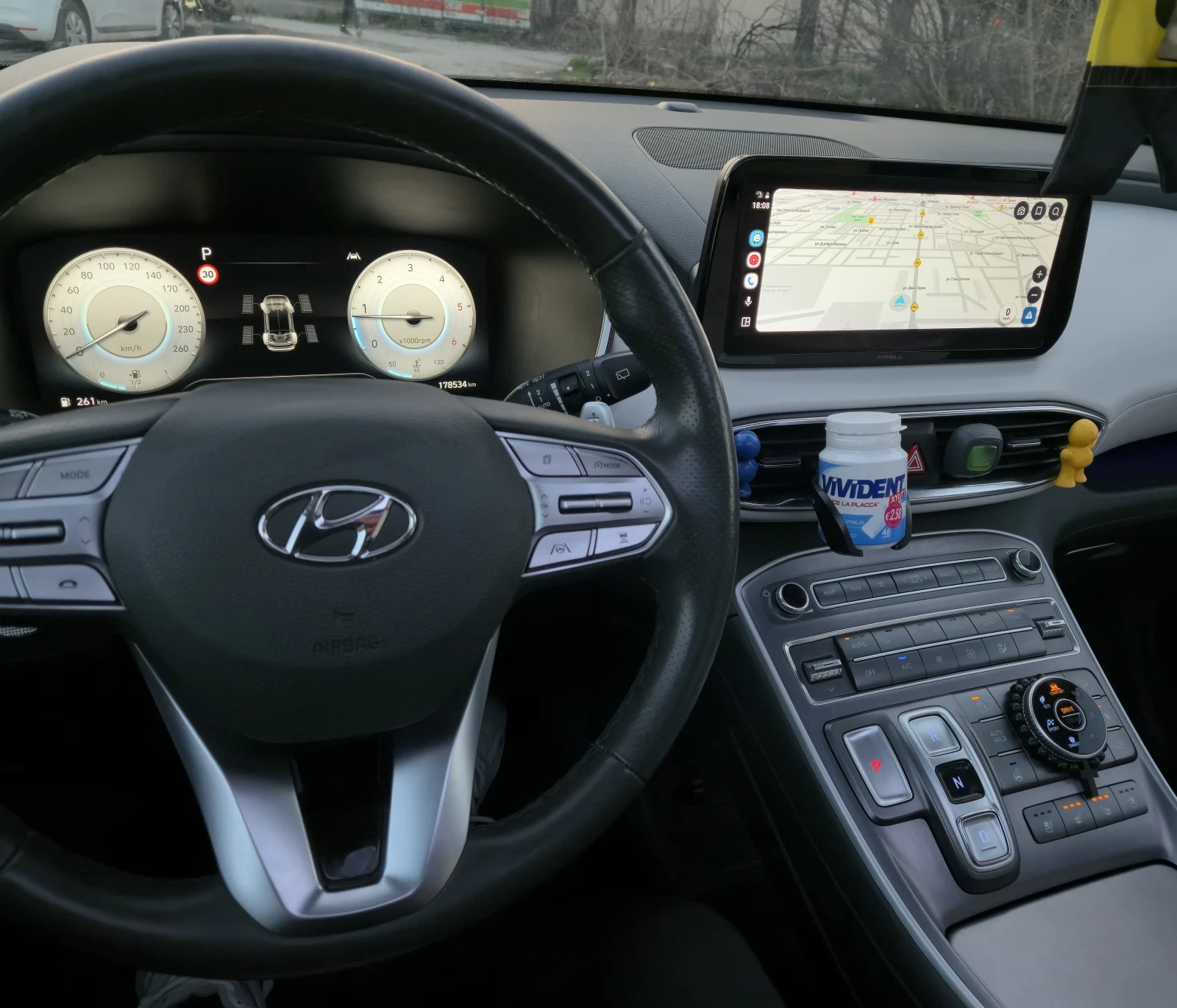 Hyundai Santa fe FULL SUGNATURE 2.2CRDI 4х4 PANORAMA TOP, снимка 10 - Автомобили и джипове - 53841292