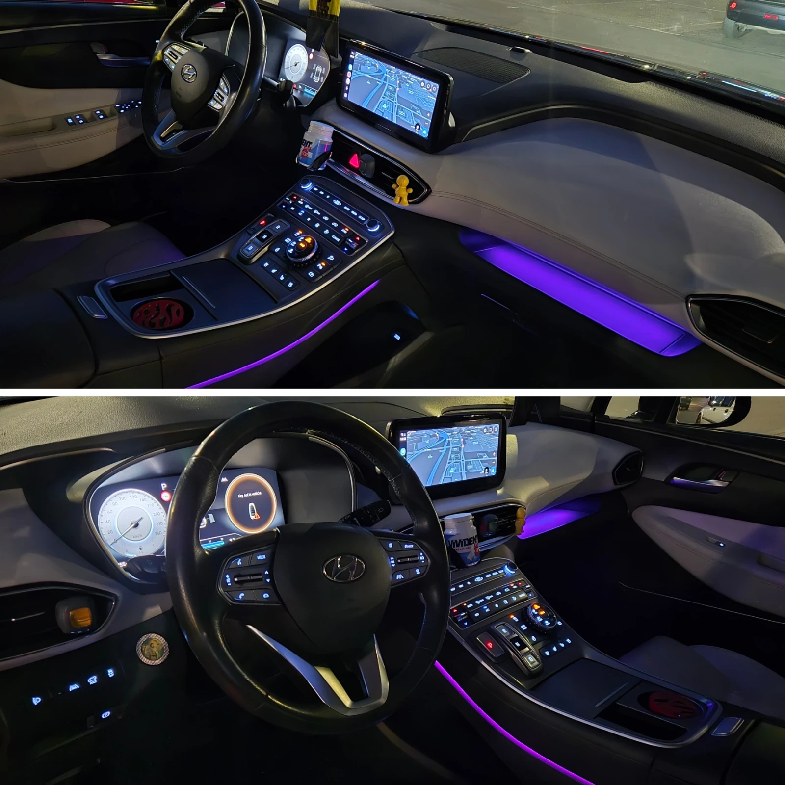 Hyundai Santa fe FULL SUGNATURE 2.2CRDI 4х4 PANORAMA TOP, снимка 12 - Автомобили и джипове - 53841292