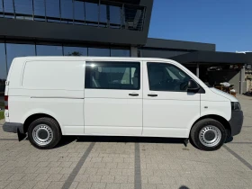 VW Transporter 2.0TDI Long Товаропътнически 6-местен Климатик , снимка 7