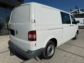 VW Transporter 2.0TDI Long Товаропътнически 6-местен Климатик , снимка 6