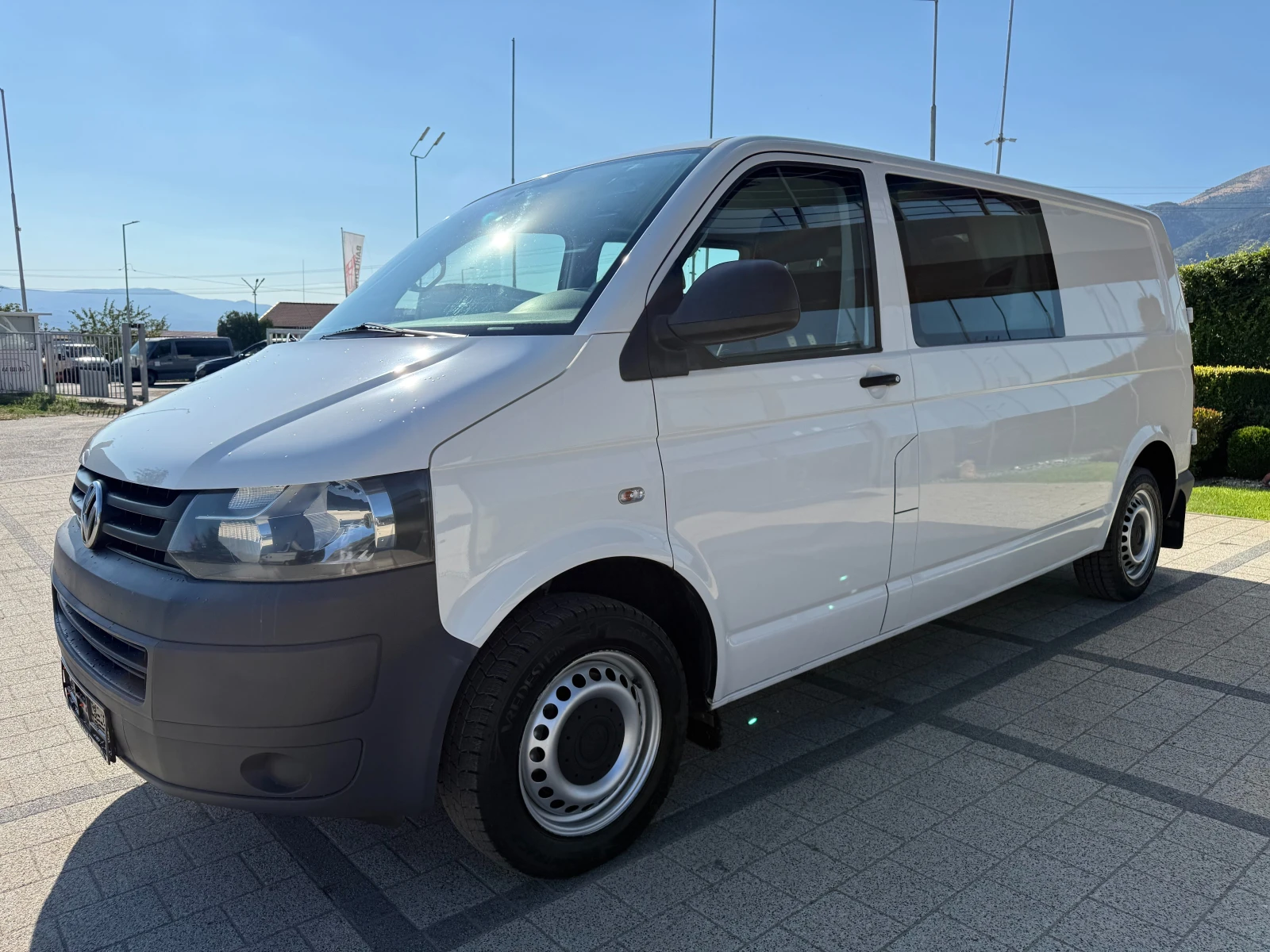 VW Transporter 2.0TDI Long Товаропътнически 6-местен Климатик , снимка 4 - Бусове и автобуси - 55478560