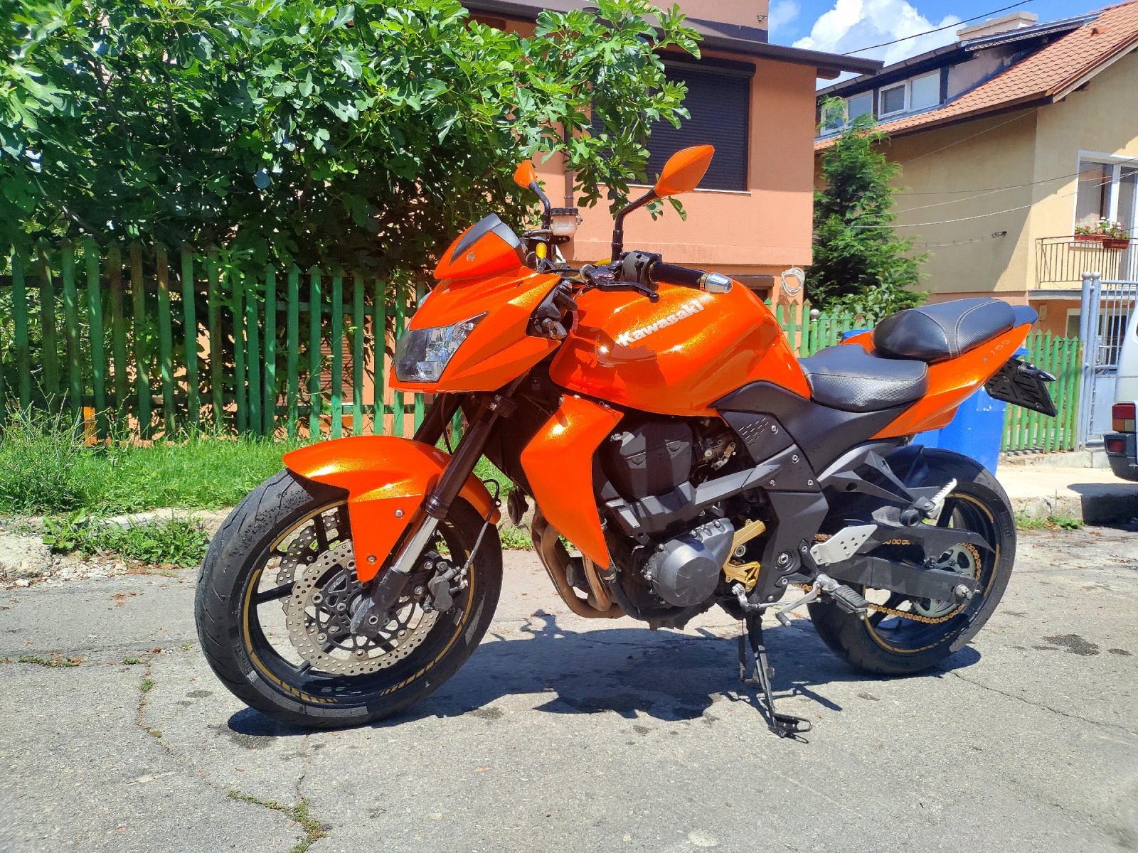 Kawasaki Z Z750 Orange - изображение 6