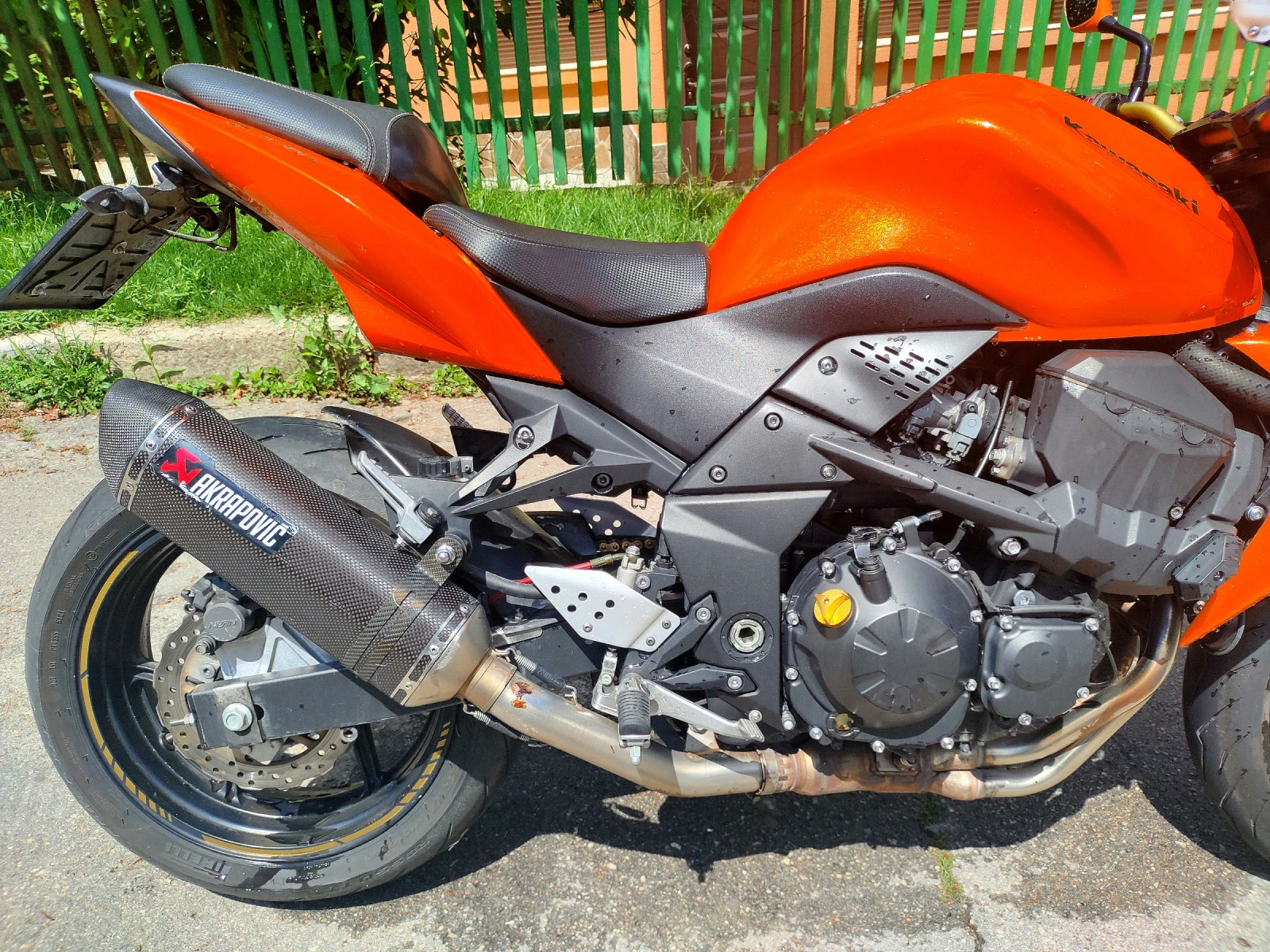 Kawasaki Z Z750 Orange - изображение 10