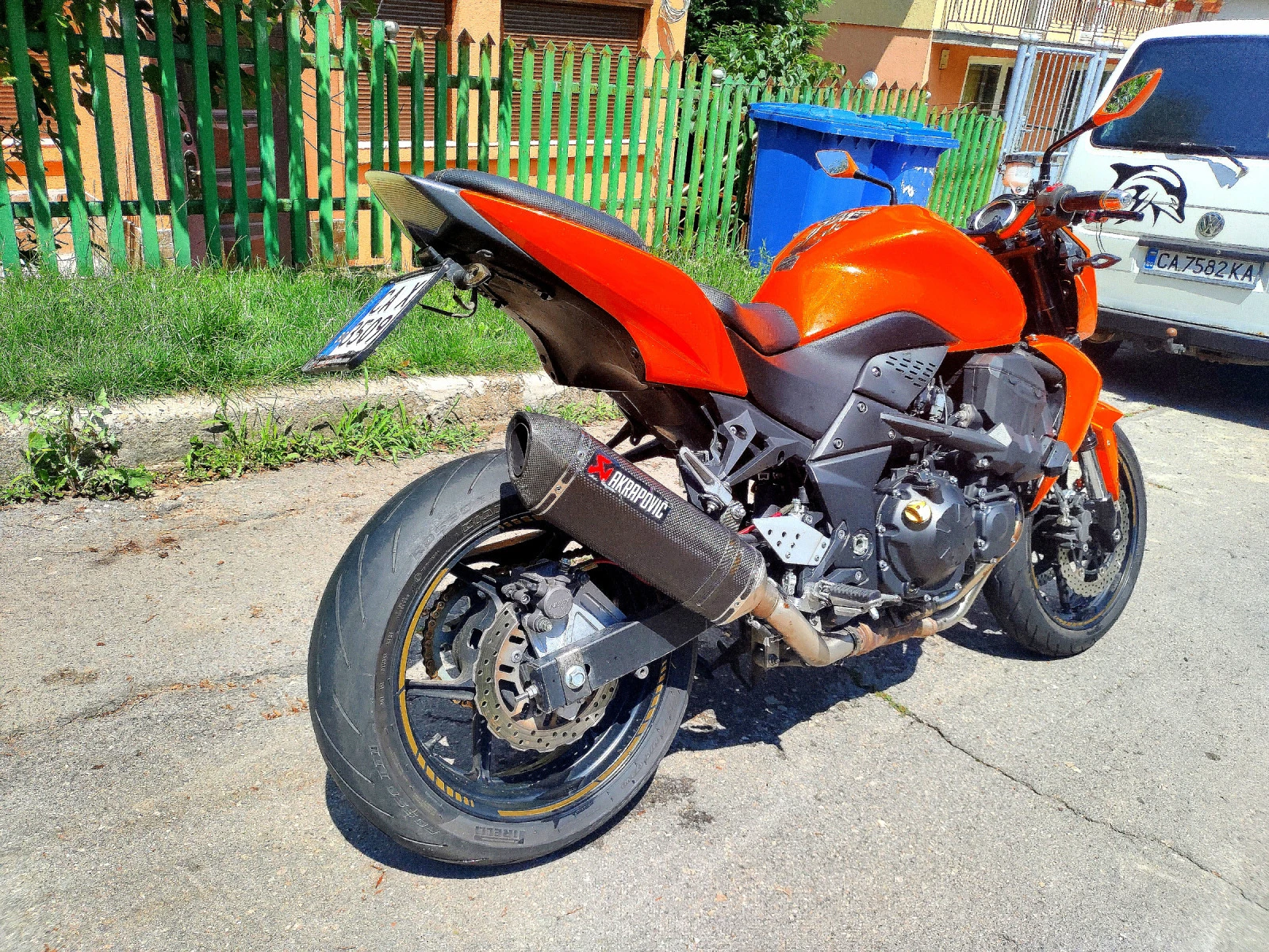 Kawasaki Z Z750 Orange - изображение 5