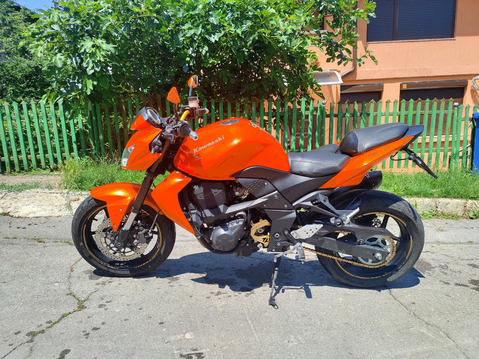 Kawasaki Z Z750 Orange - изображение 7