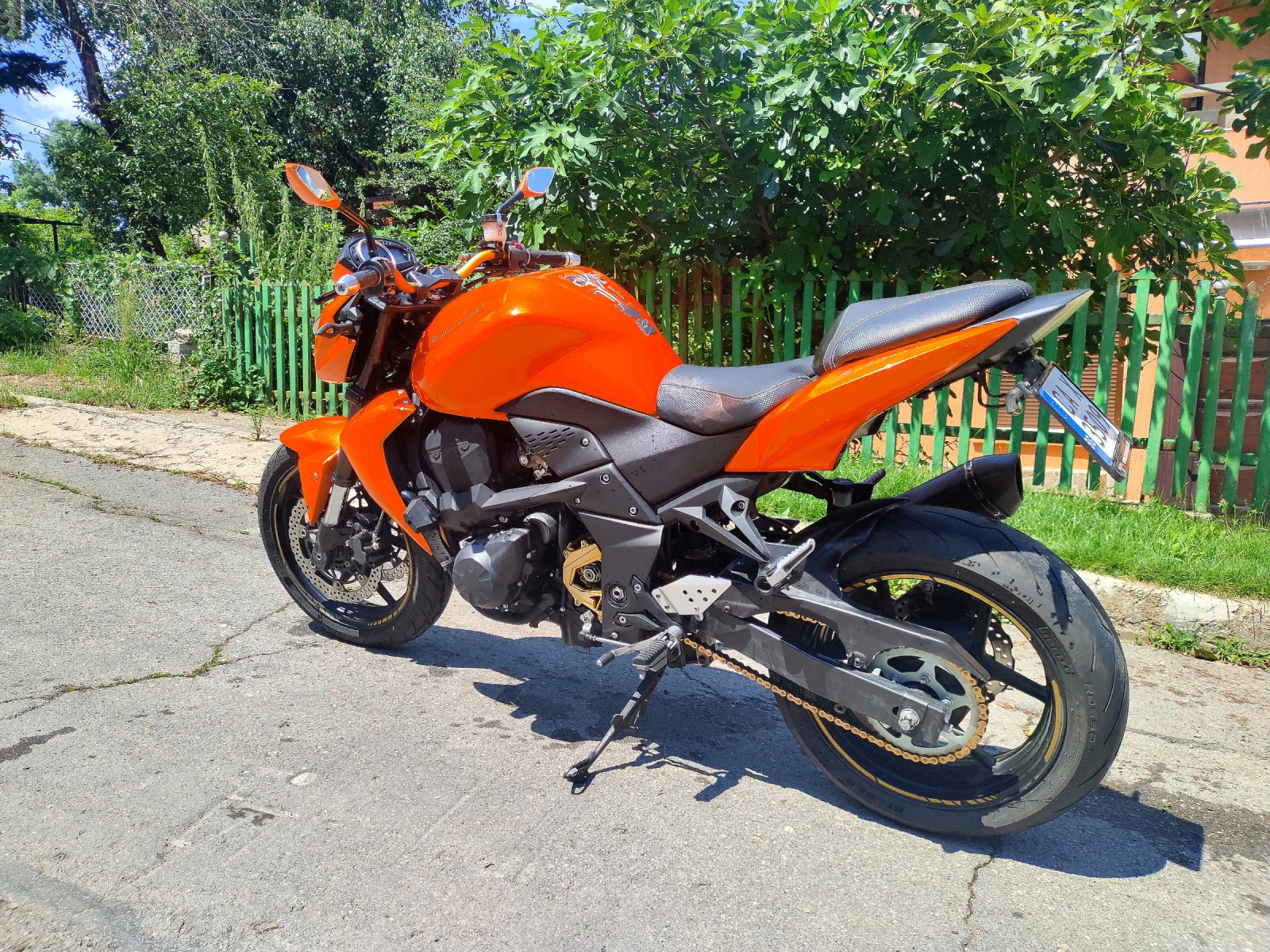 Kawasaki Z Z750 Orange - изображение 8