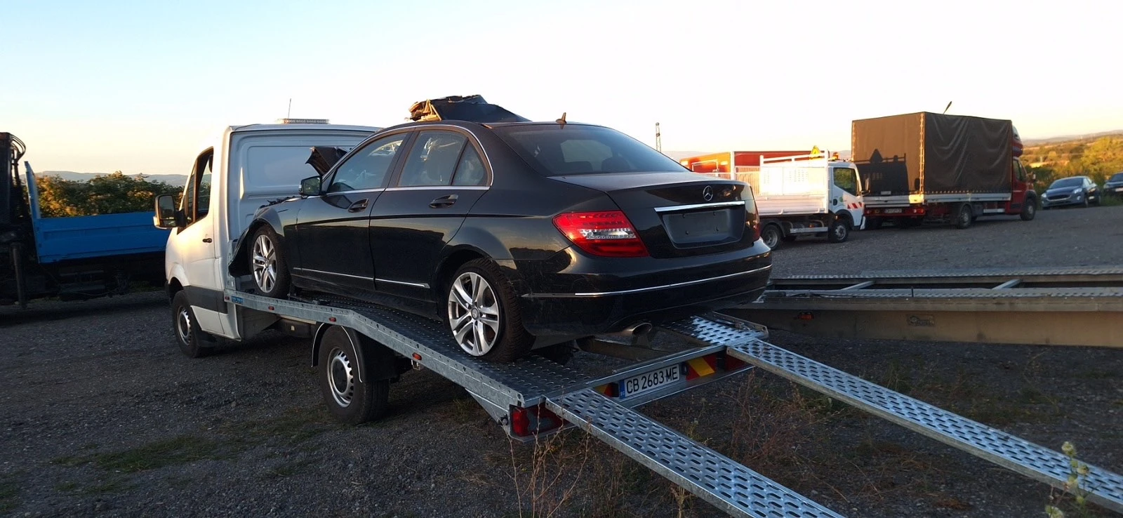 Mercedes-Benz C 250 На части, снимка 1