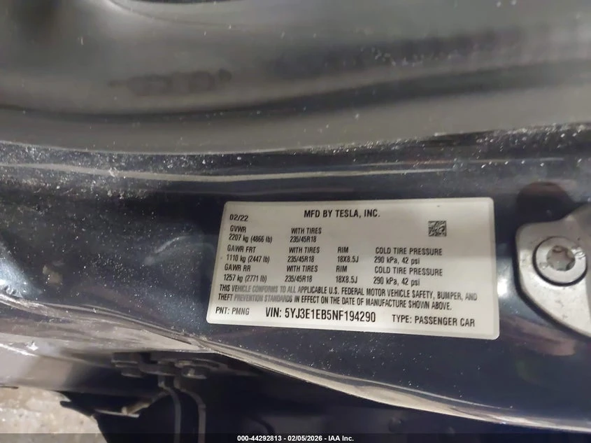 Tesla Model 3 Long Range Dual Motor All-Wheel Drive, снимка 9 - Автомобили и джипове - 54459803
