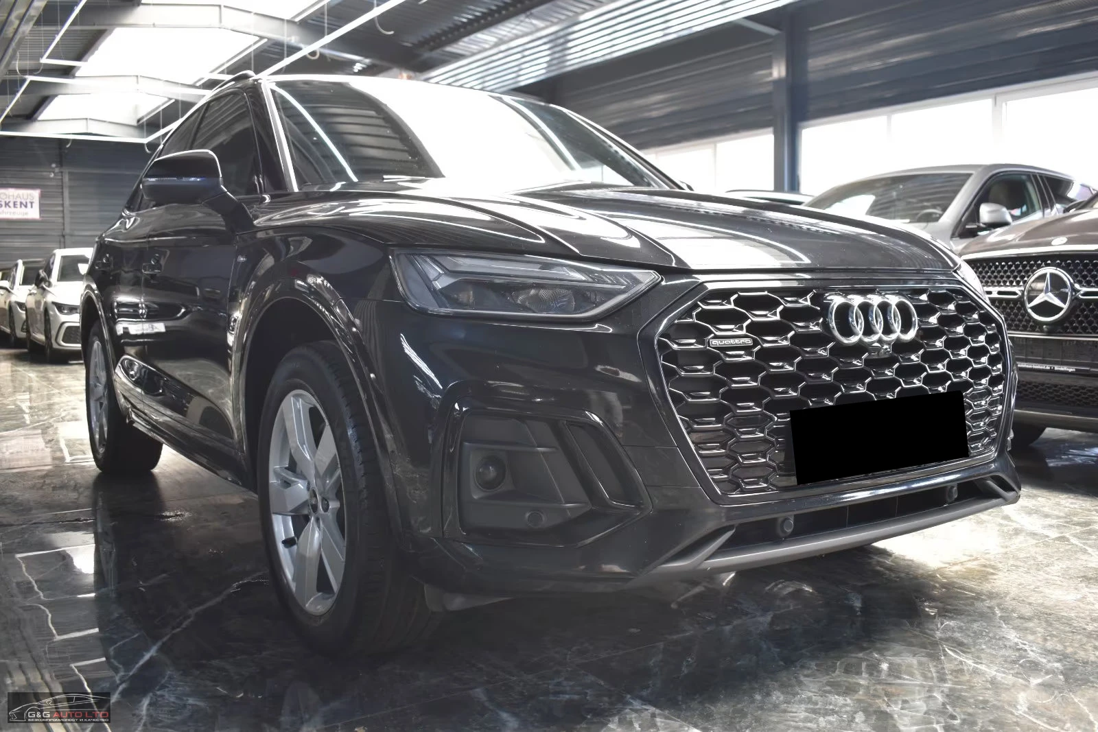 Audi 90 50TDI/286HP/QUTTRO/S-LINE/360/LED/PANO/782z, снимка 3 - Автомобили и джипове - 55691732