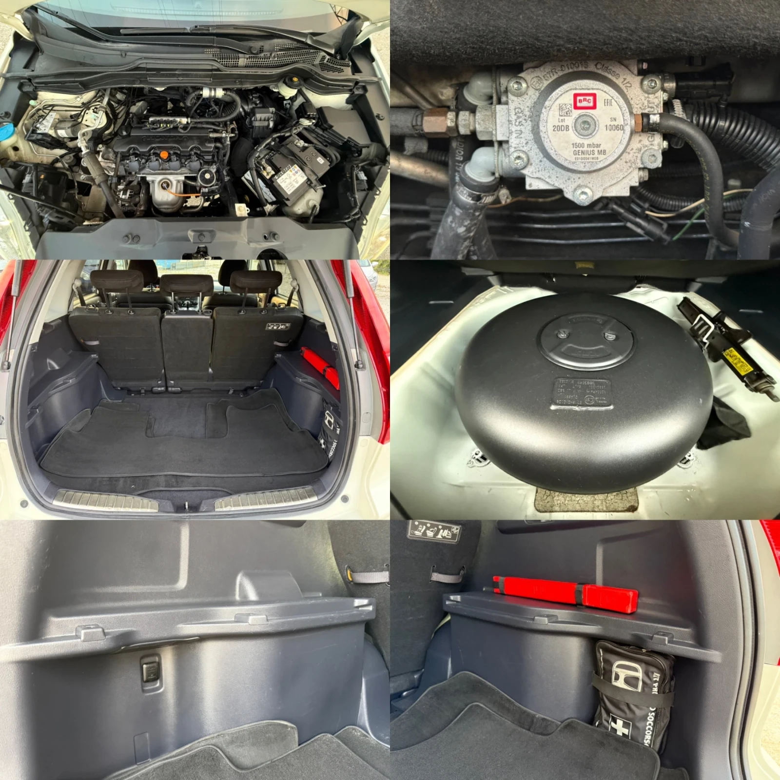 Honda Cr-v 4x4 / FACE / LPG / АВТОМАТ / ИТАЛИЯ - изображение 10